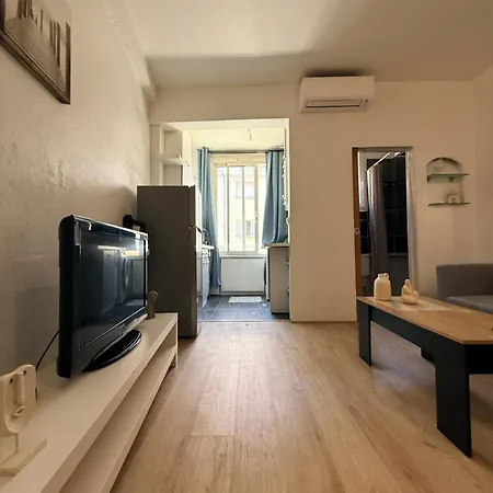 Апартаменты Lovely 3 Riquier Next To Port With Ac! *